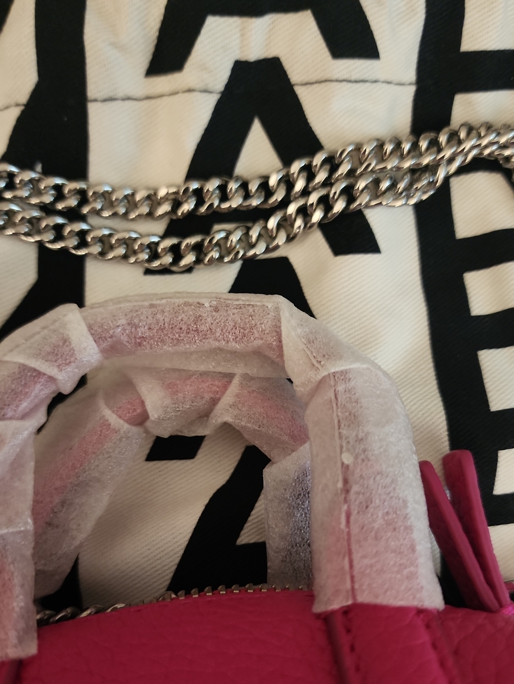 NWT Marc Jacobs The Duffle Mini Satchel — Fuchsia Pink - Picture 3 of 7